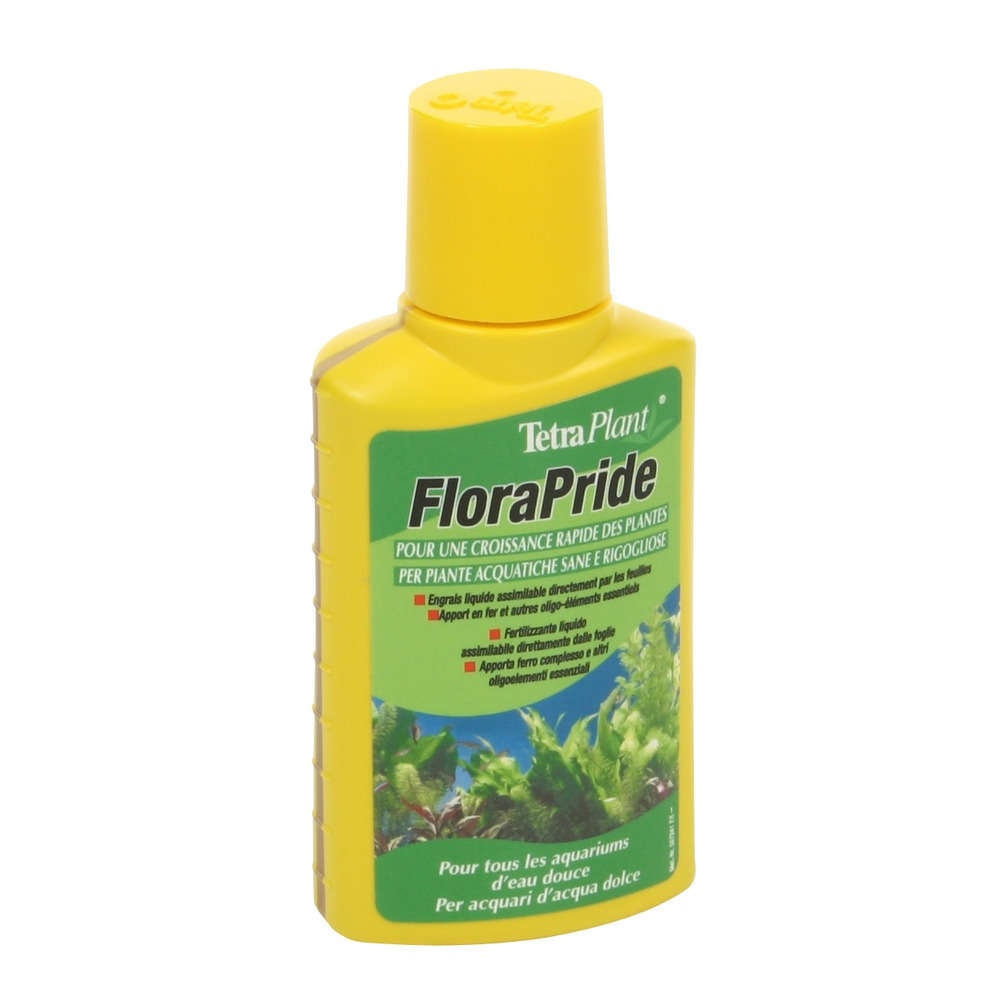 Fertilisant liquide Tetra FloraPride pour plantes d'aquarium : 100ml