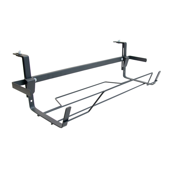 Support de jardinière extensible, en métal gris 65-84cm