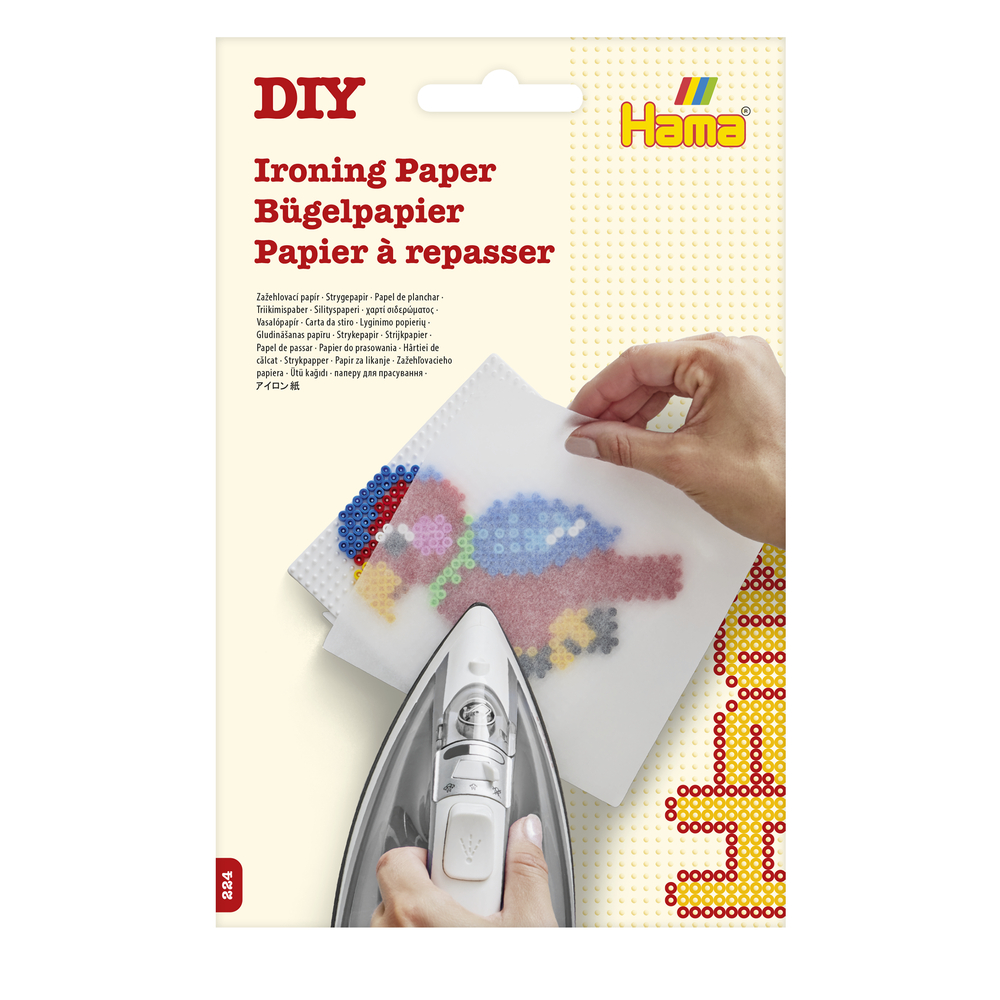 Sachet de 10 feuiles de papier à repasser