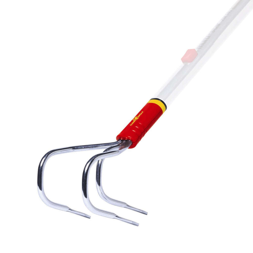 Griffe multi-star : tête acier 3 dents sans manche