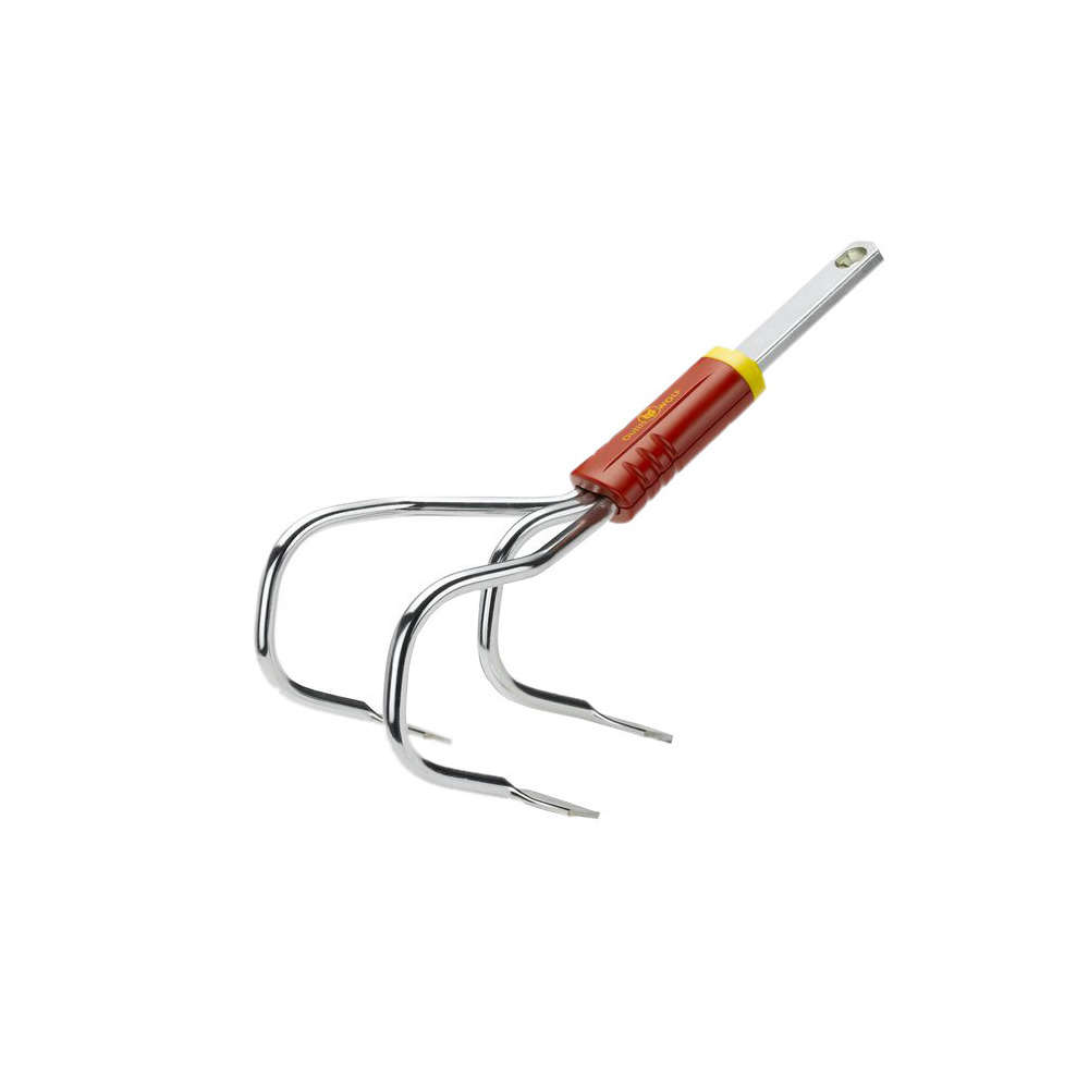 Griffe extirpateur 3 dents: tête acier sans manche