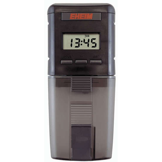 Distributeur de nourriture pour poissons à piles, programmable