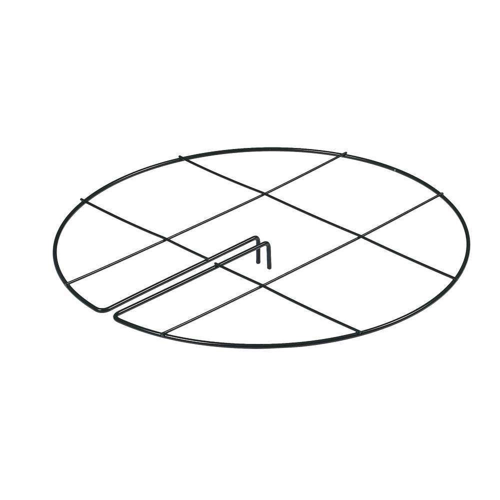 Grille centrée de 30 cm placée au centre de la plante