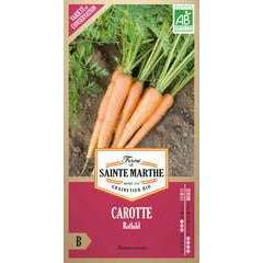 Graines de carotte Potagère Rothild'Bio en sachet