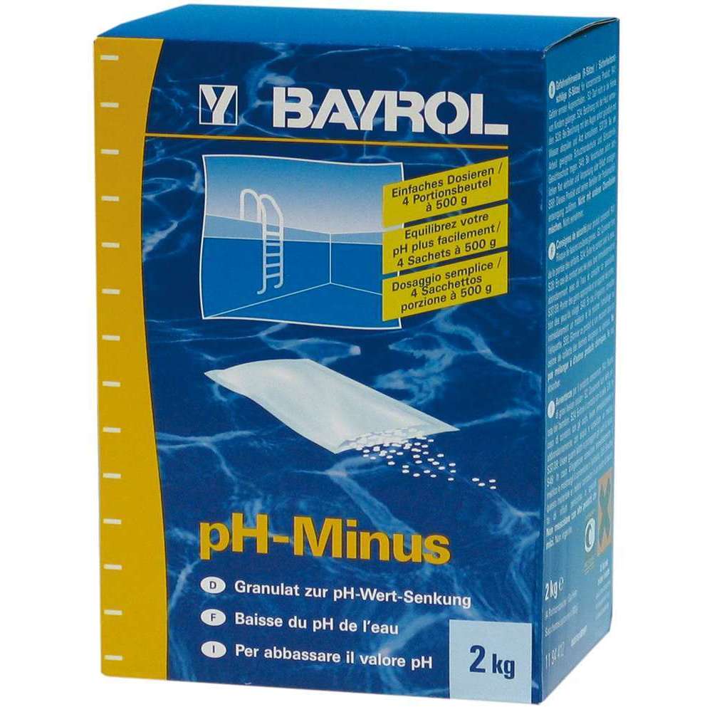Granulés pour piscine pH Minus - x 4 sachets de 500 g