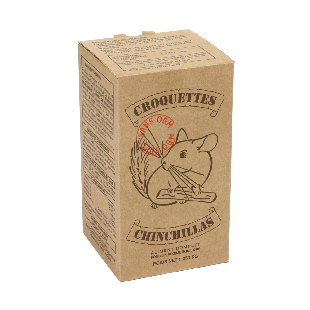Granulés chinchillas 1,250 kg