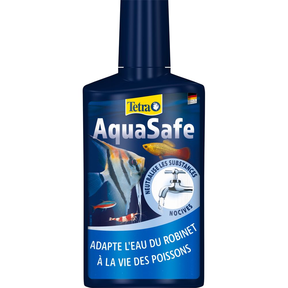 Conditionneur d'eau Tetra Aquasafe : 250 ML