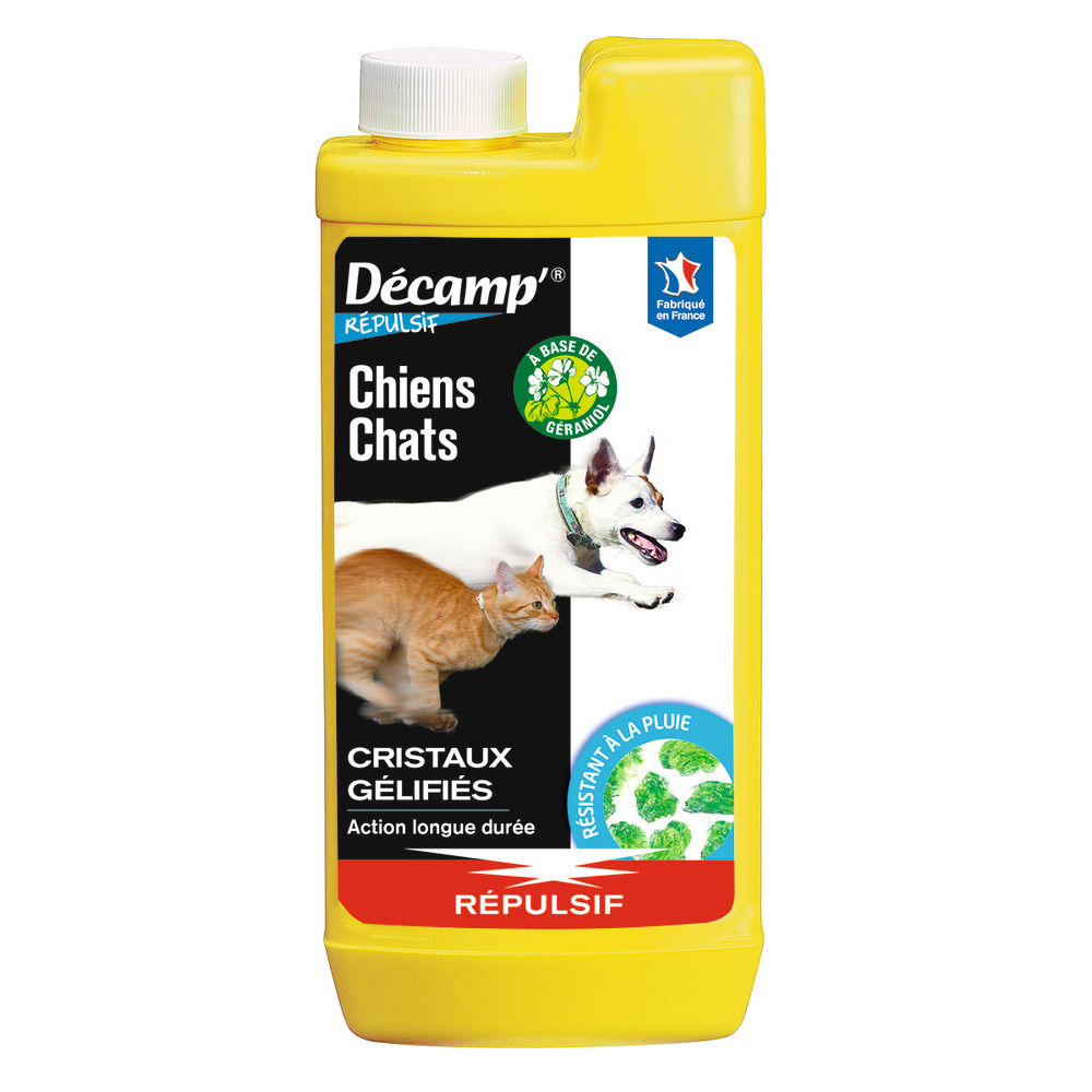 Répulsif chiens/chats en cristaux gélifiés