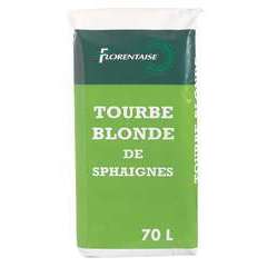 Tourbe blonde potager GEOLIA, 70 l
