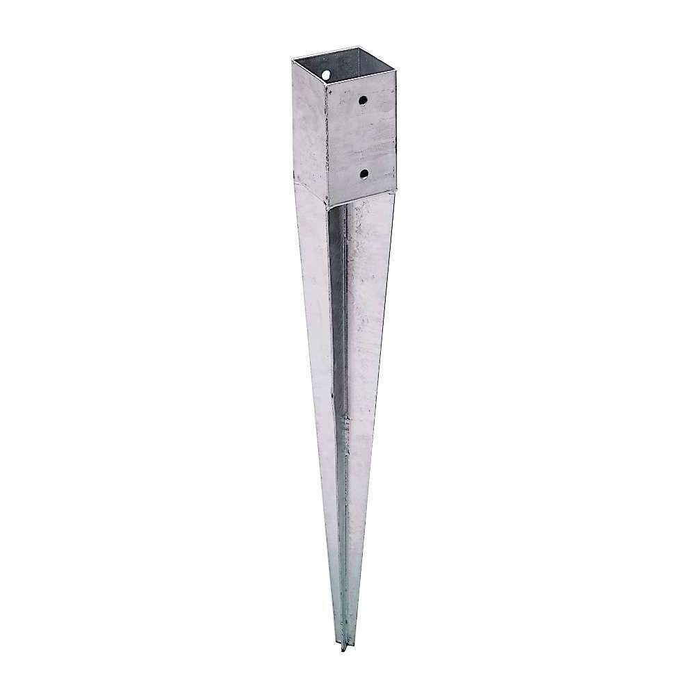 Pied poteau planter en acier H. 75 cm Olg Truffaut