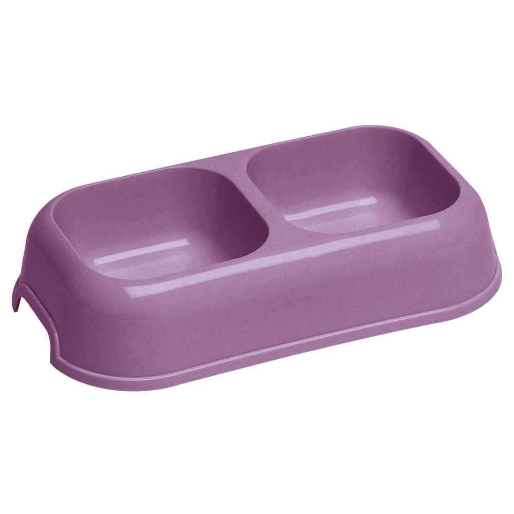 Ecuelle Party 16 pour chien : en plastique beige 0,7 litres