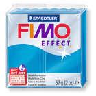 Pâte Fimo Effect, 57g - Translucide, bleu