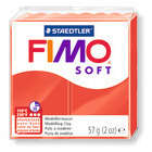 Pâte Fimo Soft, 57 g - Rouge indien
