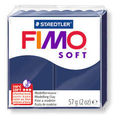 Pâte Fimo Soft, 57 g - Bleu foncé
