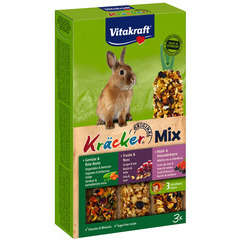 Kracker combi noix  fruits bois legumes lapins nains x3