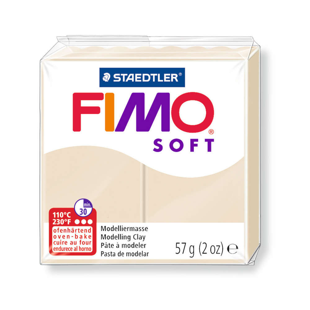 Pâte Fimo Soft, 57 g - Sahara