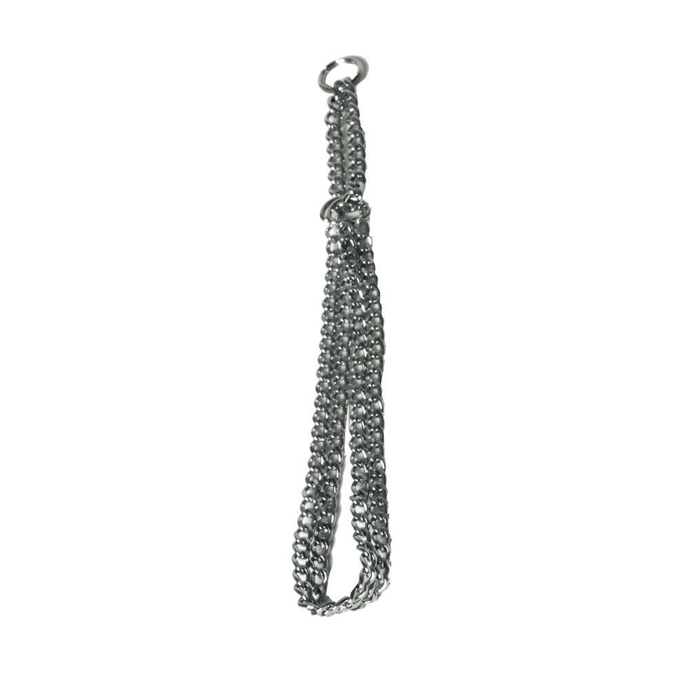 Collier chaine semi-étrangleur : 2 rangs Taille 60