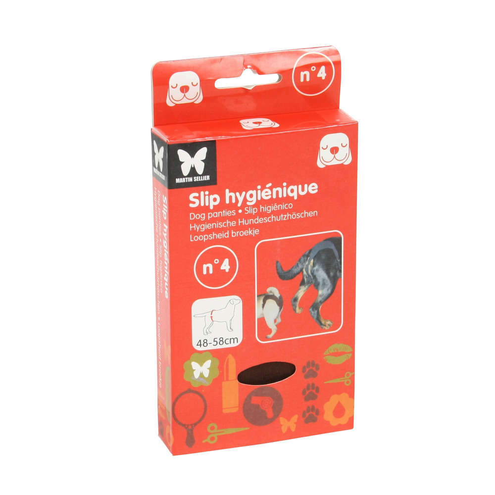 Slip hygiénique 50/59 carlain : noir Taille 4