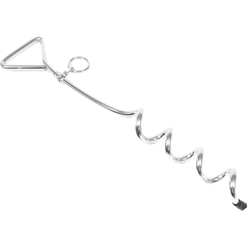 Piquet d'attache pour chien Tire bouchon