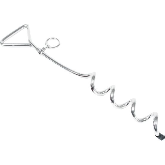 Piquet d'attache pour chien Tire bouchon