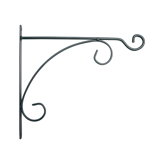 Potence en métal, gris martelé L. 32 cm