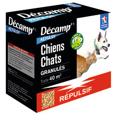 Répulsif chiens/chats en granulés (Boîte 400 g)
