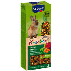 Kracker aux legumes lapins nains x2