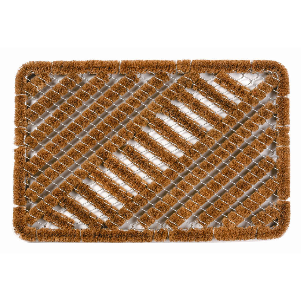 Grattoir island 100% coco sur armature metal 60x40 cm epaisseur 28 mm