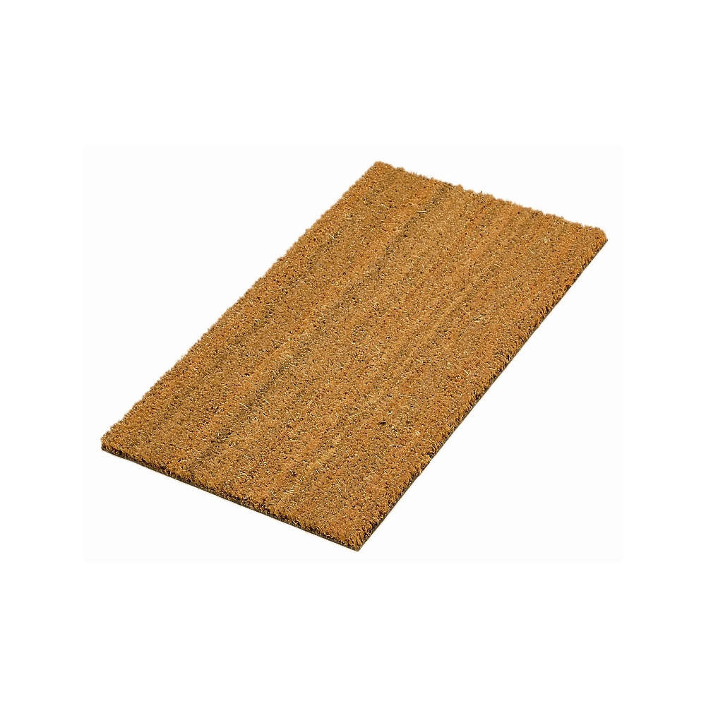 Tapis interieur/exterieur abrite coco ecru 60x33 cm