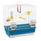 Cage Rekord 2 pour oiseaux exotiques : Bleu Hauteur 41cm