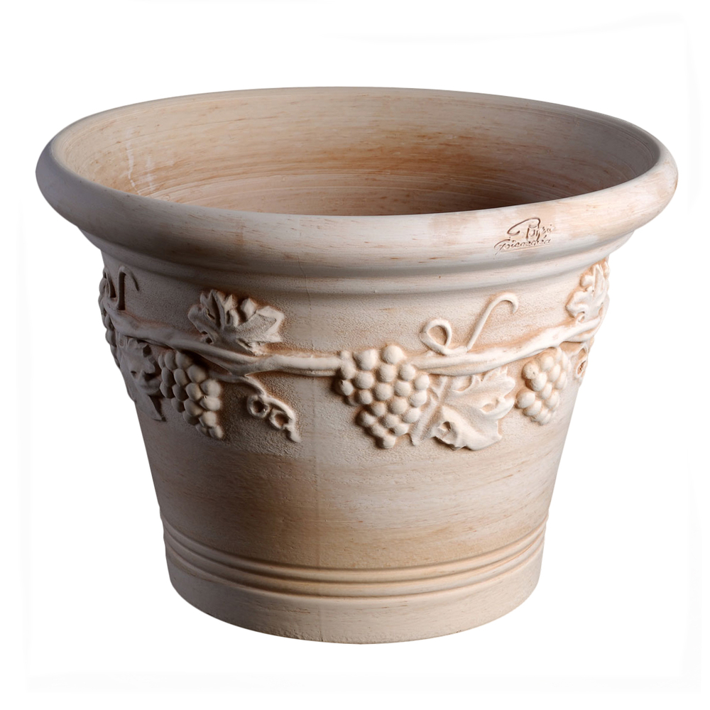 Cuvier Raisin en terre cuite Ø 42 x H. 32cm