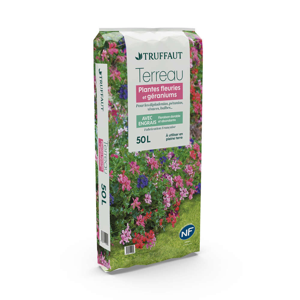 Terreau géranium : sac 50 litres