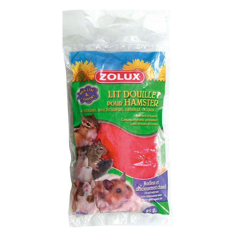 Lit douillet rongeur couleurs 25g