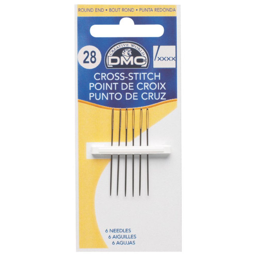 Aiguilles à broder à bout rond