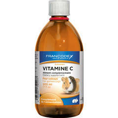 Aliment complémentaire Vitamine C pro pour cobaye : 500ml
