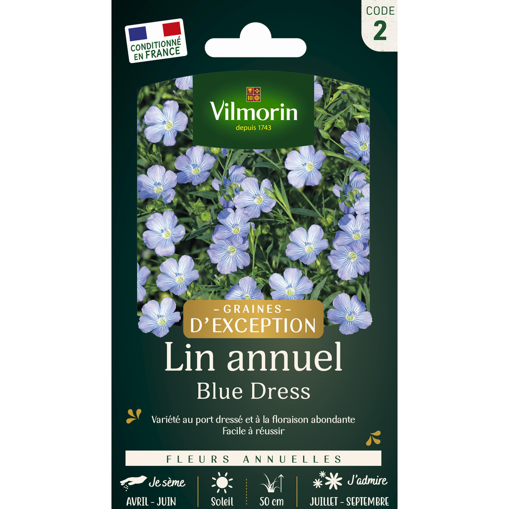 Lin Blue Dress : en sachet
