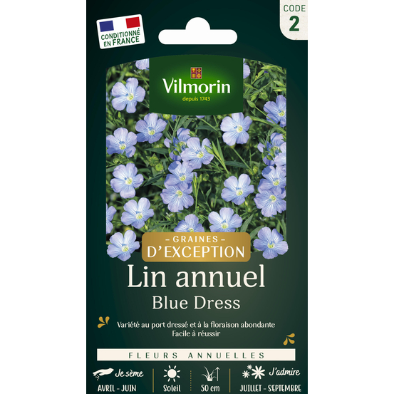 Lin Blue Dress : en sachet