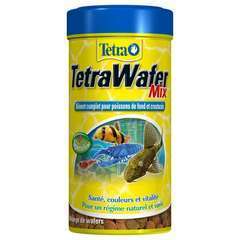 Aliment complet pour poissons de fond Tetra WaferMix : 250 ML