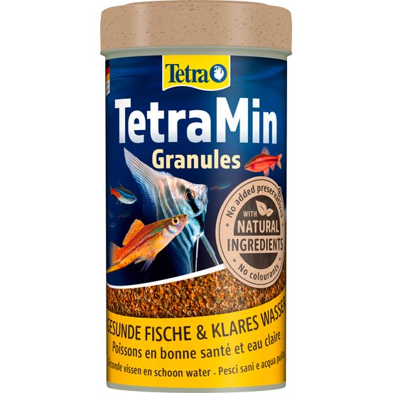 Nourriture pour poissons de pleine eau TetraMin Granules : 250 ML