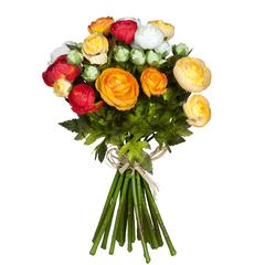 Bouquet de renoncules, orange 30 cm