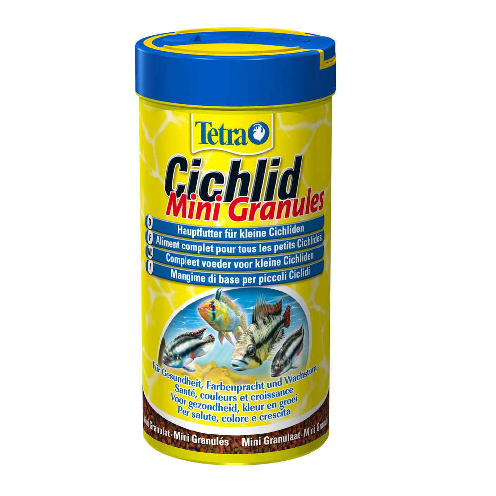 Aliment complet cichlidés de taille moyenne TetraCichlid Granule 250ML