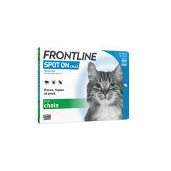 Pipette antiparasitaire chat frontline© spot on x 6
