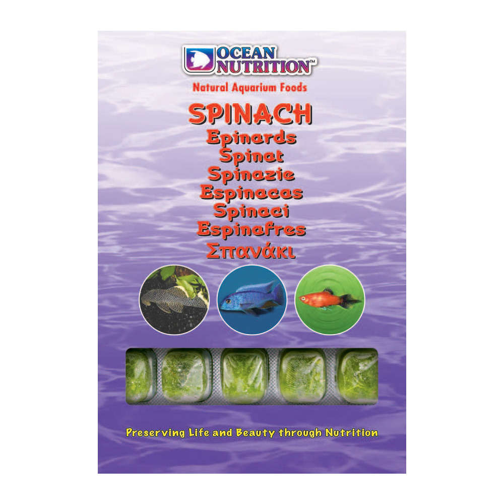 Epinards pour poissons : 100 gr