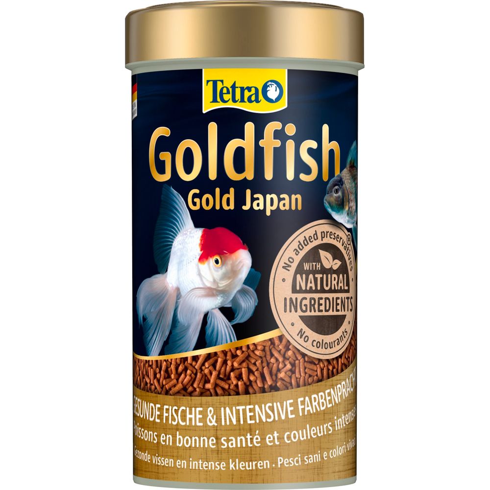Aliment complet pour poissons japonais Goldfish Gold Japan : 250 ML