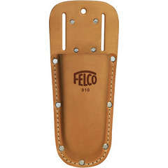 Etui Felco : cuir véritable, passant et pince pour port à la ceinture