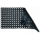 Grattoir caillebotis domino caoutchouc noir 100x50 cms.epaisseur 22mm