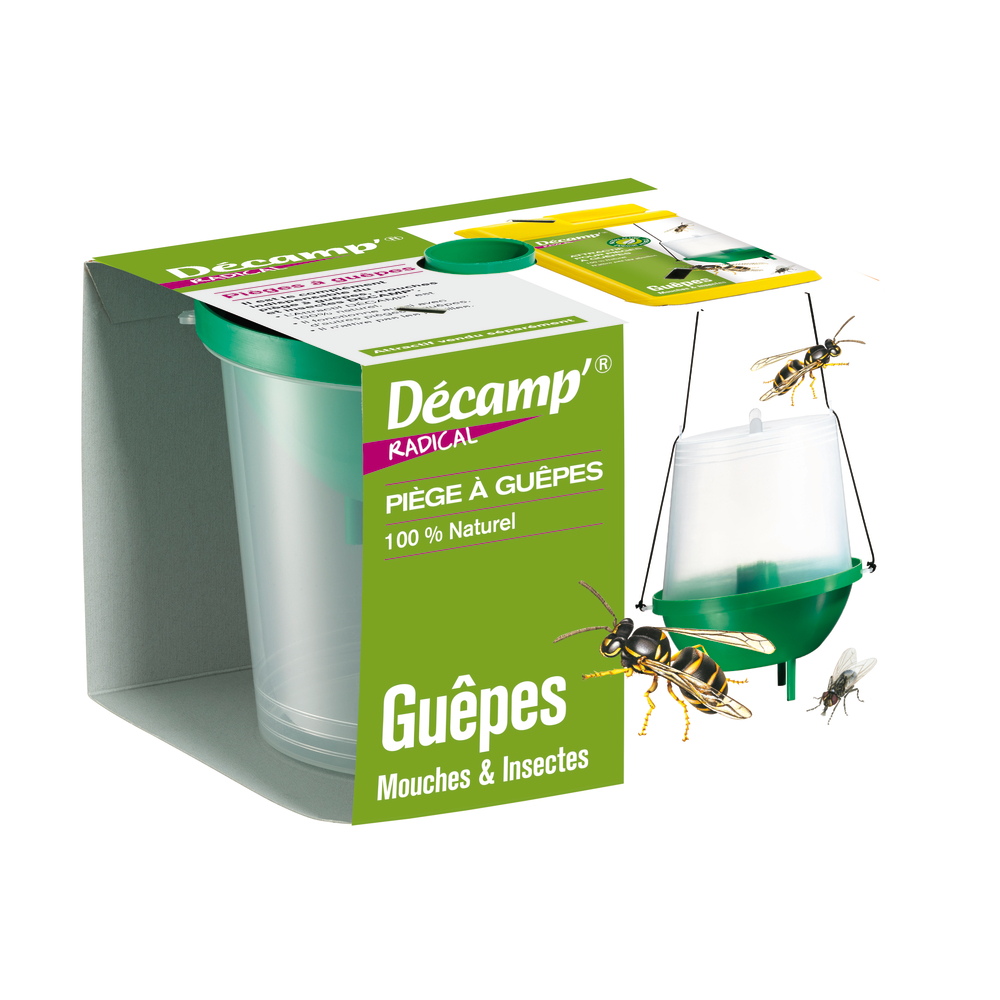 Piège à guêpes, mouches et moustiques