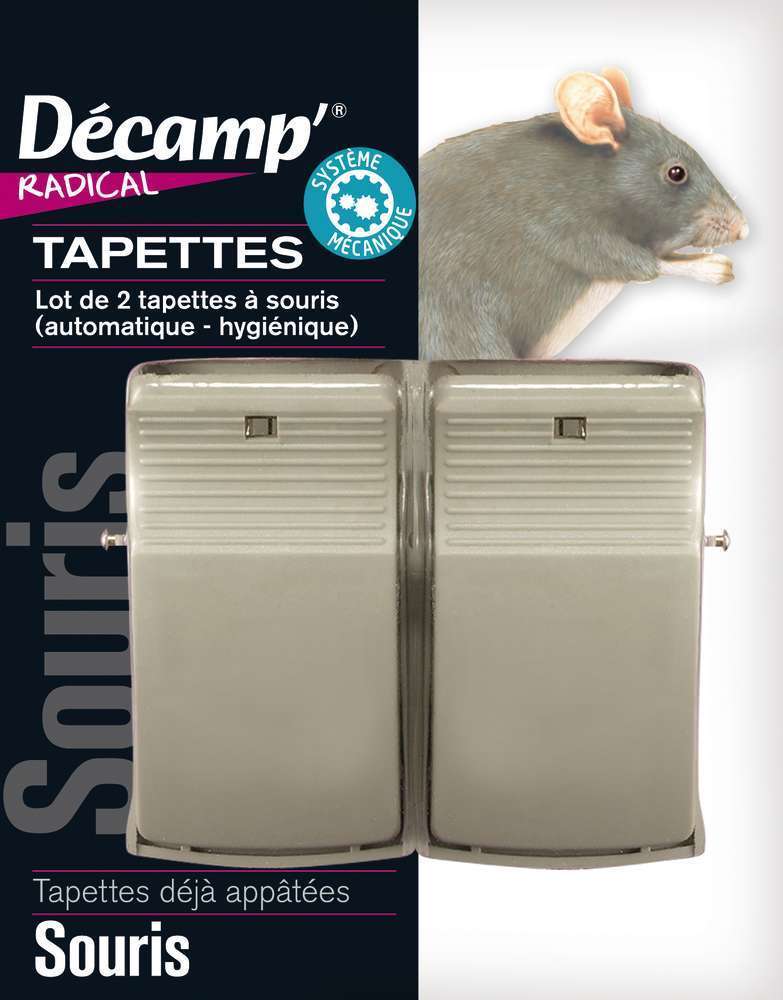 Tapettes Ã  souris automatiques prÃ©-appÃ¢tÃ©es
