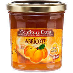 Confiture au miel, le pot de 375g - Abricots