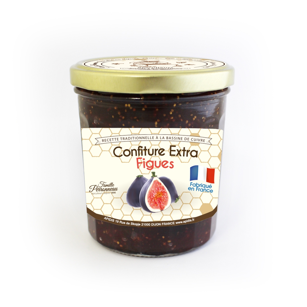 Confiture au miel figue : 375g